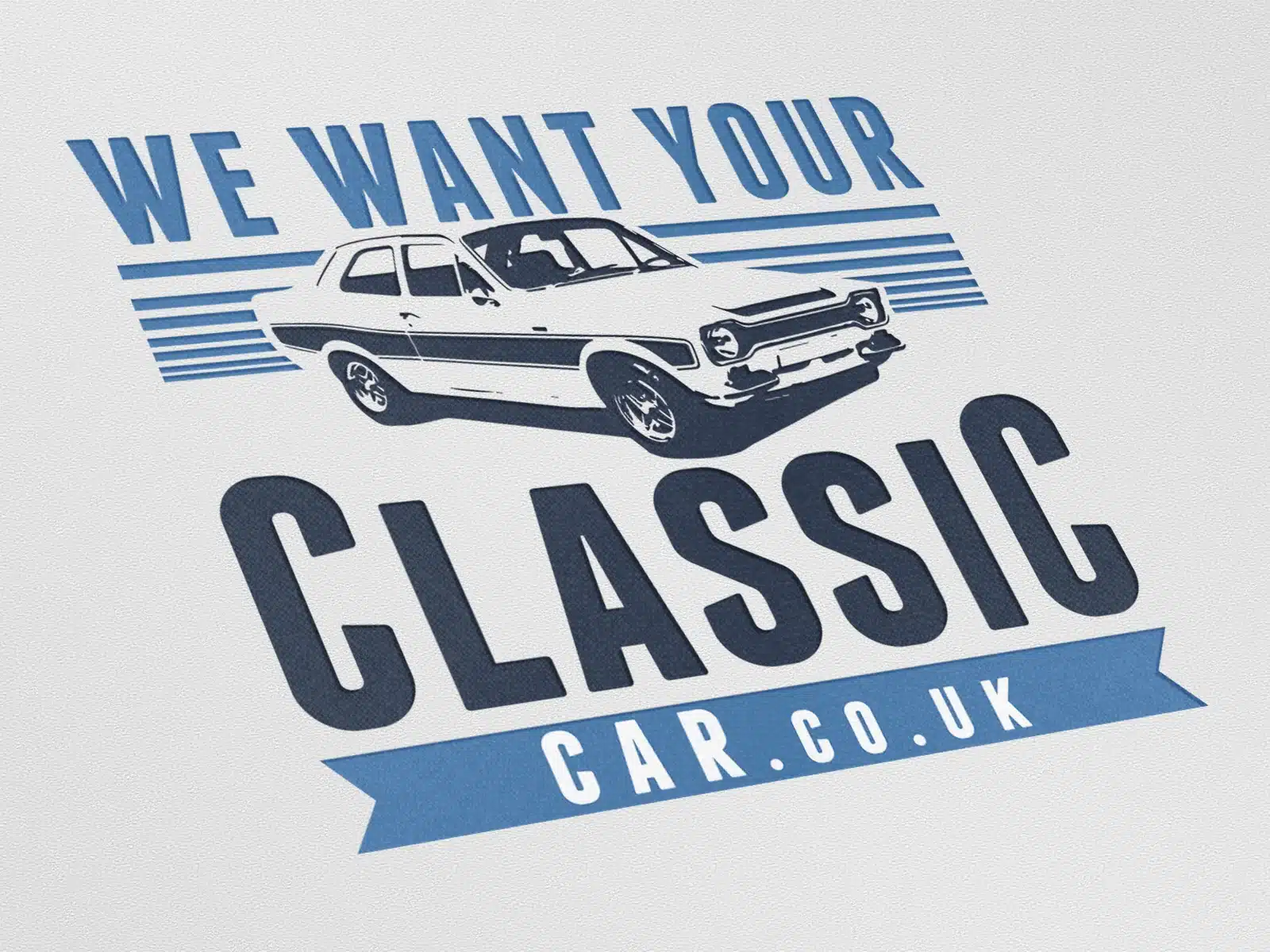 Logo design for a classic car buying service Logo design for a classic car buying service