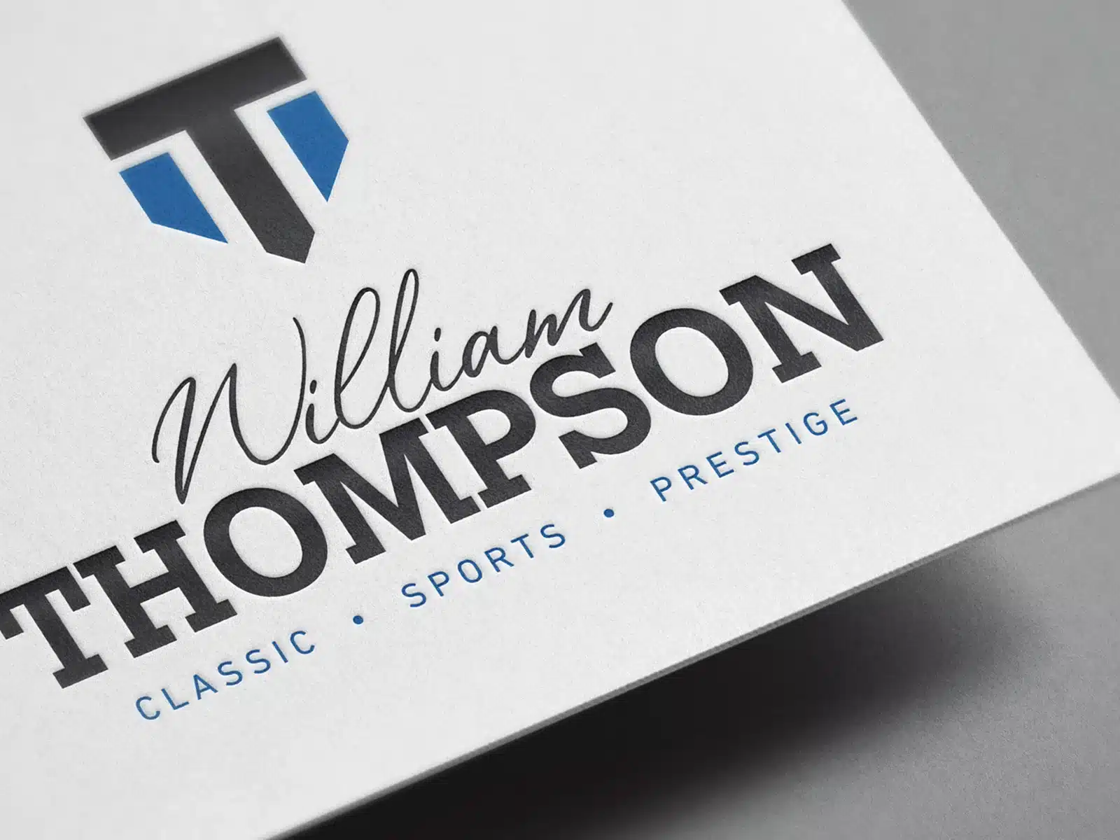 Brand identity for a classic and prestige car dealer