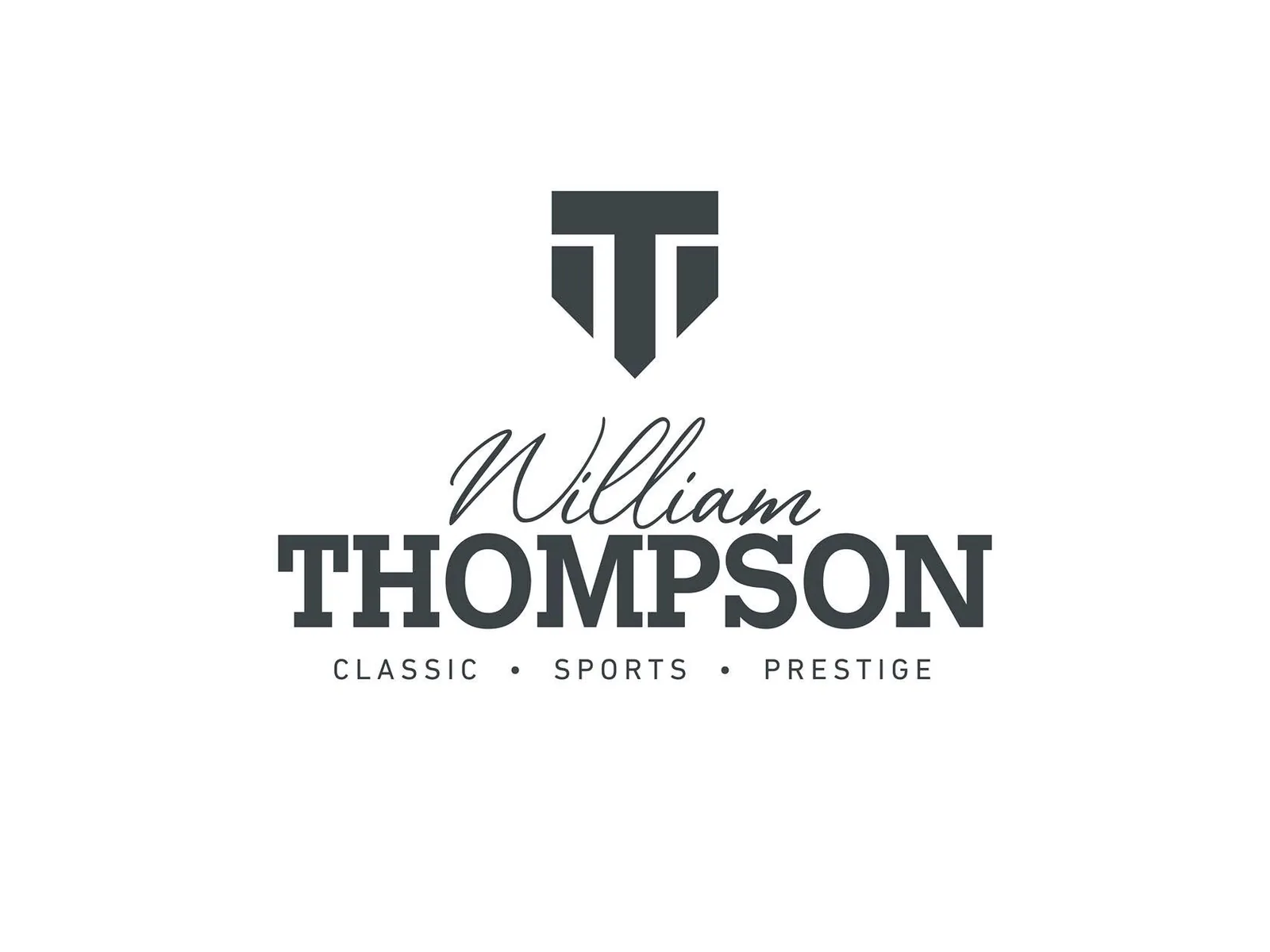 Logo for a classic and prestige car dealer