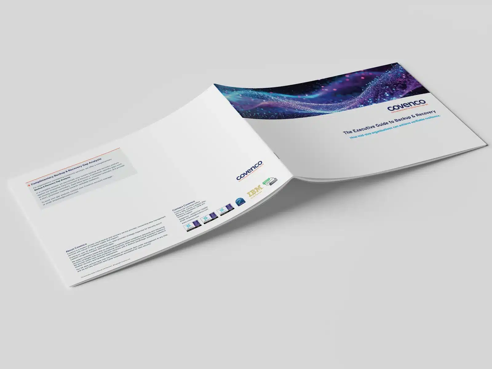 Landscape corporate brochure design
