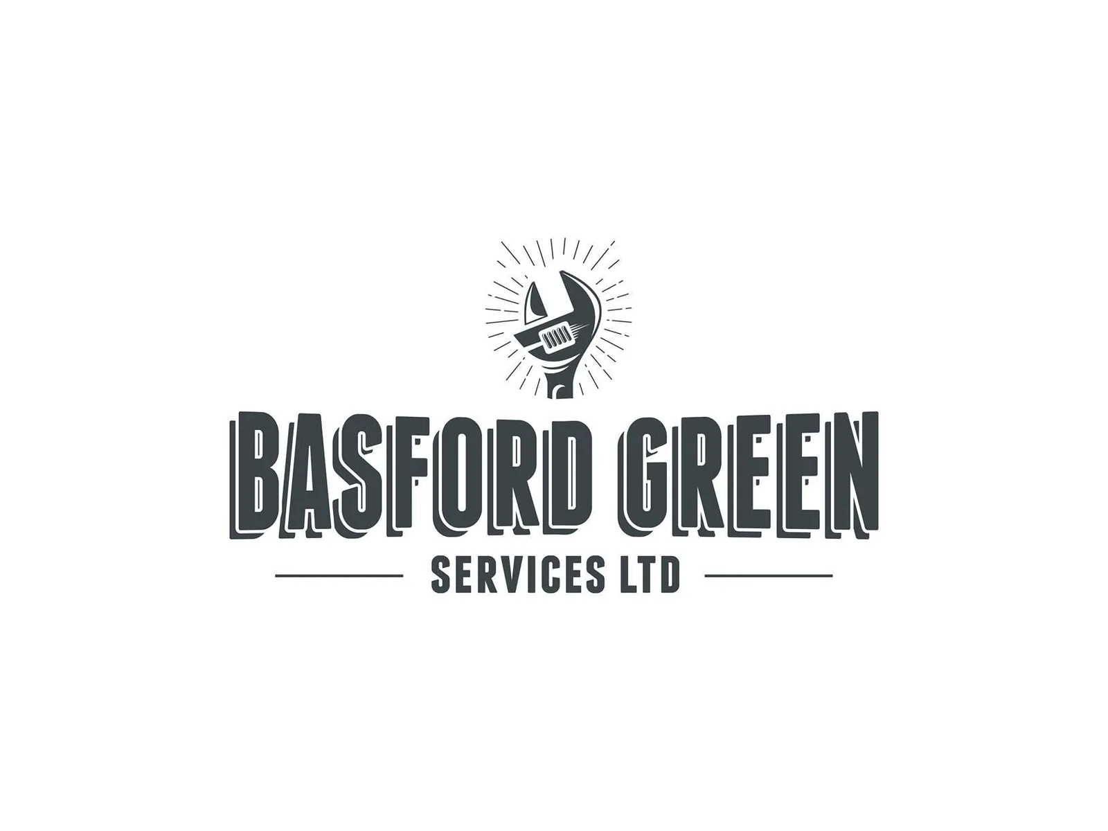 Logo for a property services company